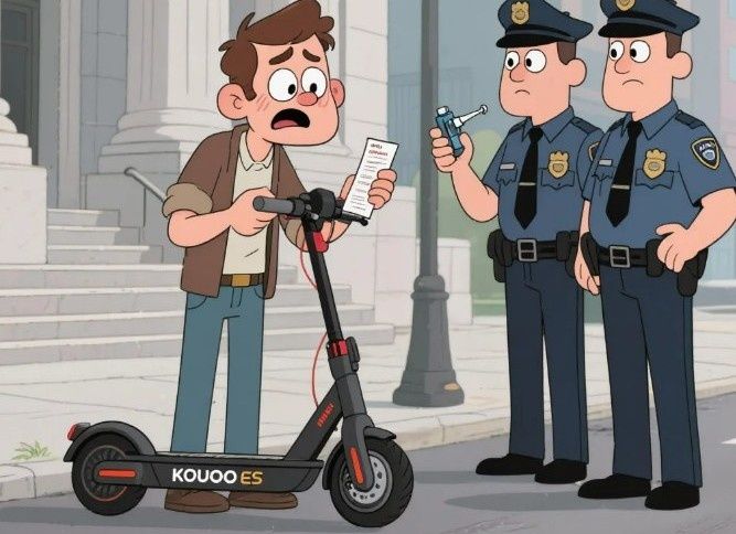 Суровые последствия для любителей электросамокатов: как пьяная поездка обернулась штрафом