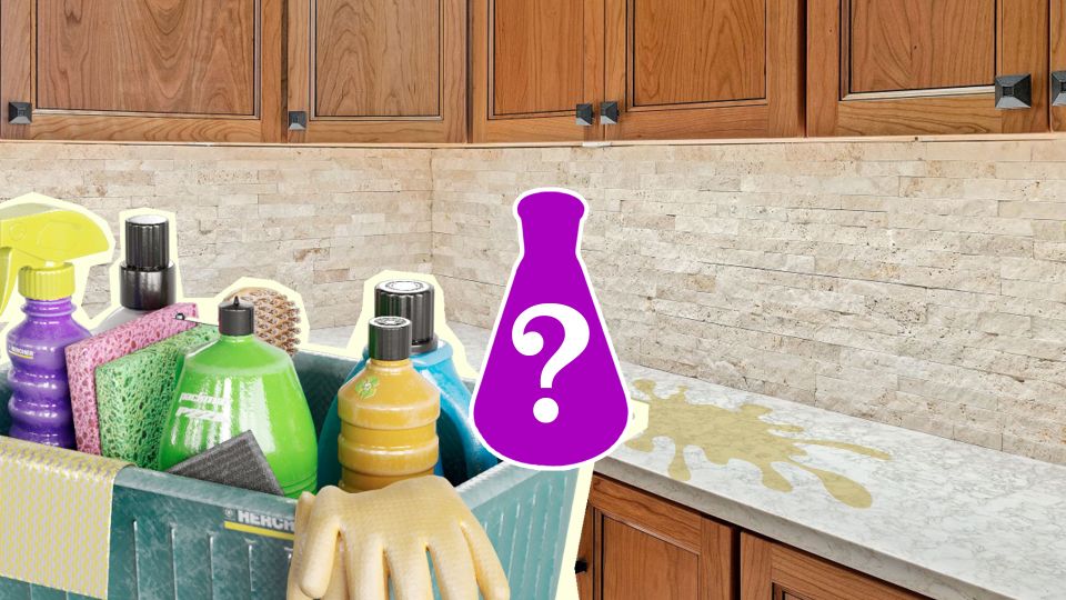 Вековые пятна жира сойдут сами: натрите столешницу на кухне этой смесью