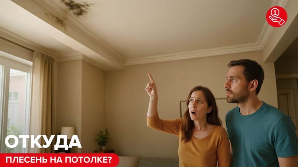 Почему плесень на потолке — это не только эстетическая проблема