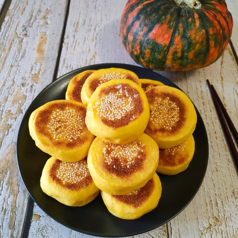 Как приготовить ароматные тыквенные булочки на сковороде