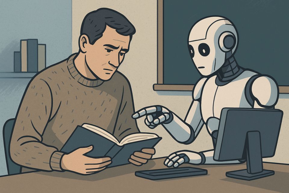 Когда технологии помогают, а мы забываем думать: стоит ли доверять роботу образование детей?