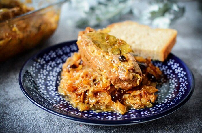 Непревзойденные ребрышки с капустой и грибами: зимнее чувство тепла