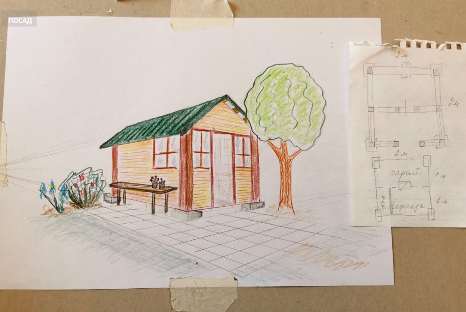 Как спроектировать идеальный садовый сарай: точки зрения и идеи