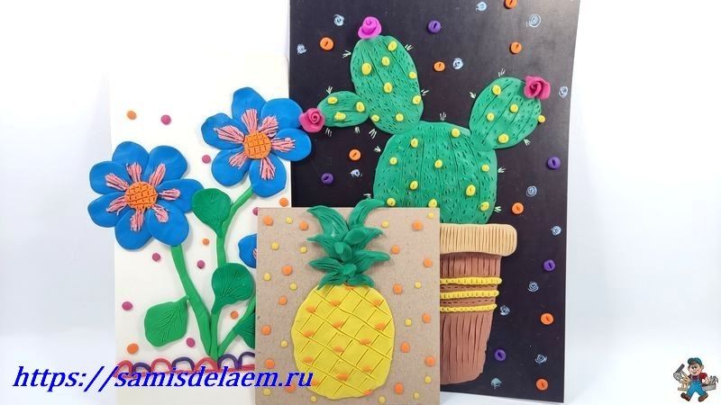 Пластилиновые фантазии: увлекательные аппликации для маленьких