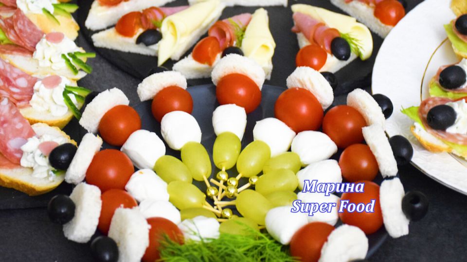 Вкусные закуски для новогоднего стола