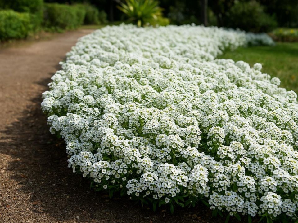 Без забот и усилий: алиссум на вашем дачном участке весной