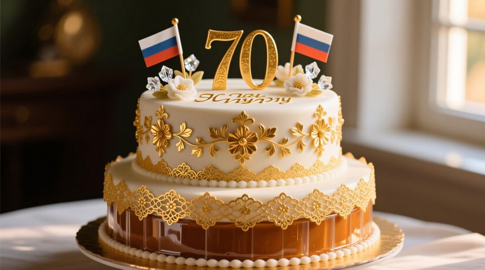 Юбилейный торт с карамельным кремом как тихая симфония вкуса