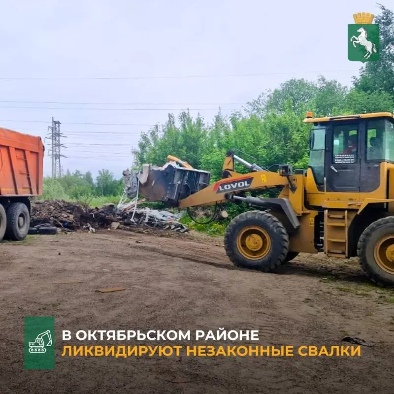 По сообщению администрации Октябрьского района, подрядчик приступил к вывозу несанкционированных свалок, которые находятся на ул. Угрюмова, 1 и Иркутском тракте, 85. На месте работает тяжелая техника, также мусор собирают и...