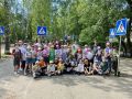 В Томске сотрудники полиции показали детям из летнего лагеря «Страну дорожных знаков»
