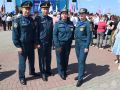 Сотрудники МЧС приняли участие в мероприятиях, посвященных Дню России