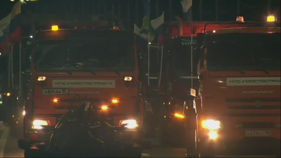 Артём Жога: Президент России Владимир Владимирович Путин по видеосвязи открыл новый мост через реку Обь и южный обход Сургута