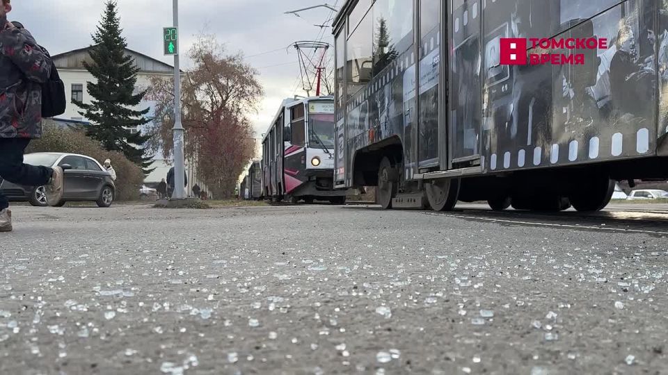 В Советском районе парализовано движение трамваев