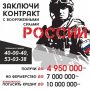 ВОЕННАЯ СЛУЖБА ПО КОНТРАКТУ – ТВОЙ ВЫБОР!