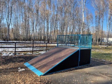После прокурорского вмешательства в парке села Кожевниково Томской области отремонтирована скейт-площадка
