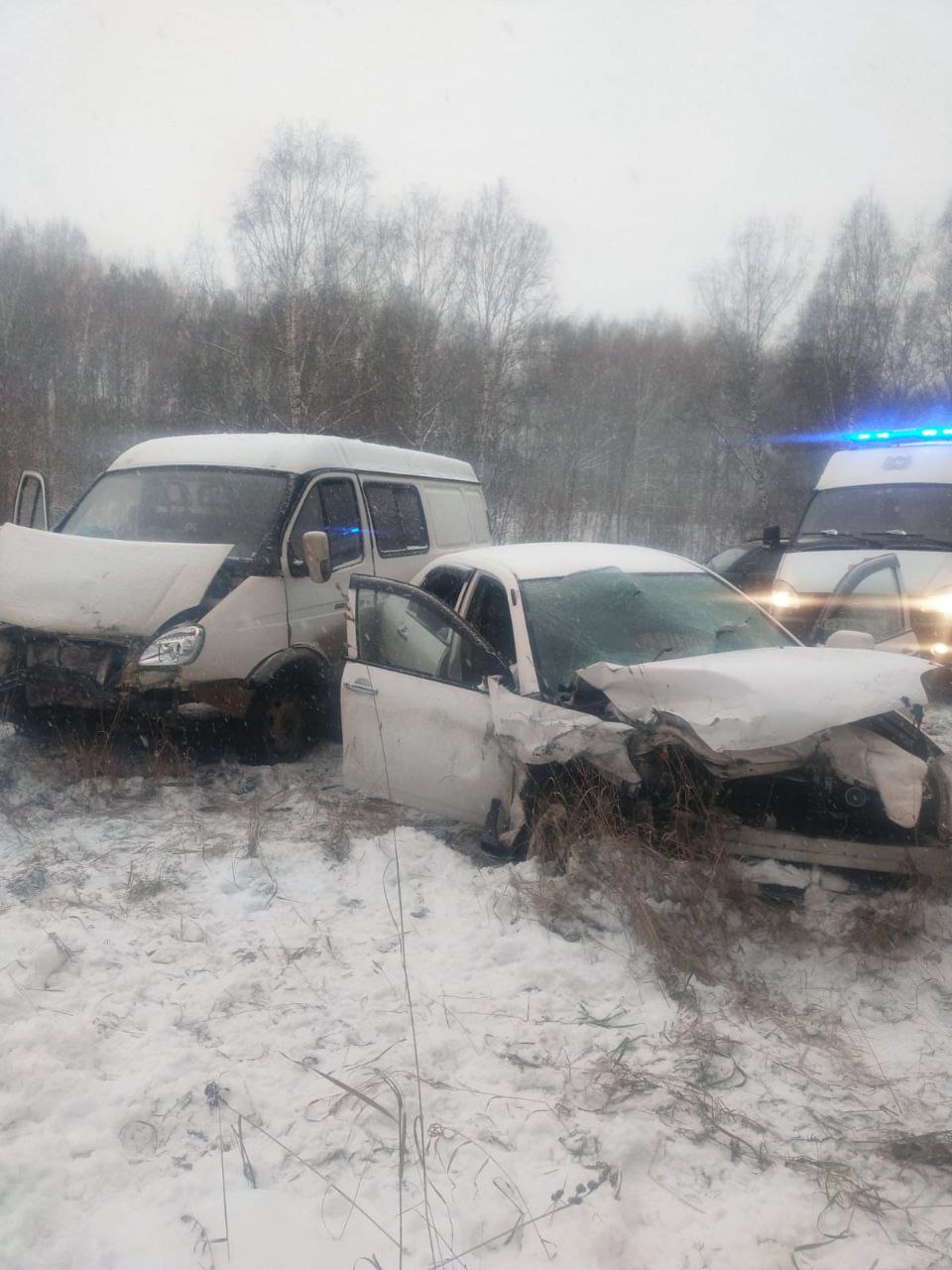 7 ноября около 15 часов 30 минут в городе Томске на 3 километре автодороги Томск-Мариинск произошло столкновение двух транспортных средств