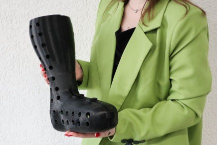 1 Студентка из Томска создала ортез для лечения синдрома диабетической стопы