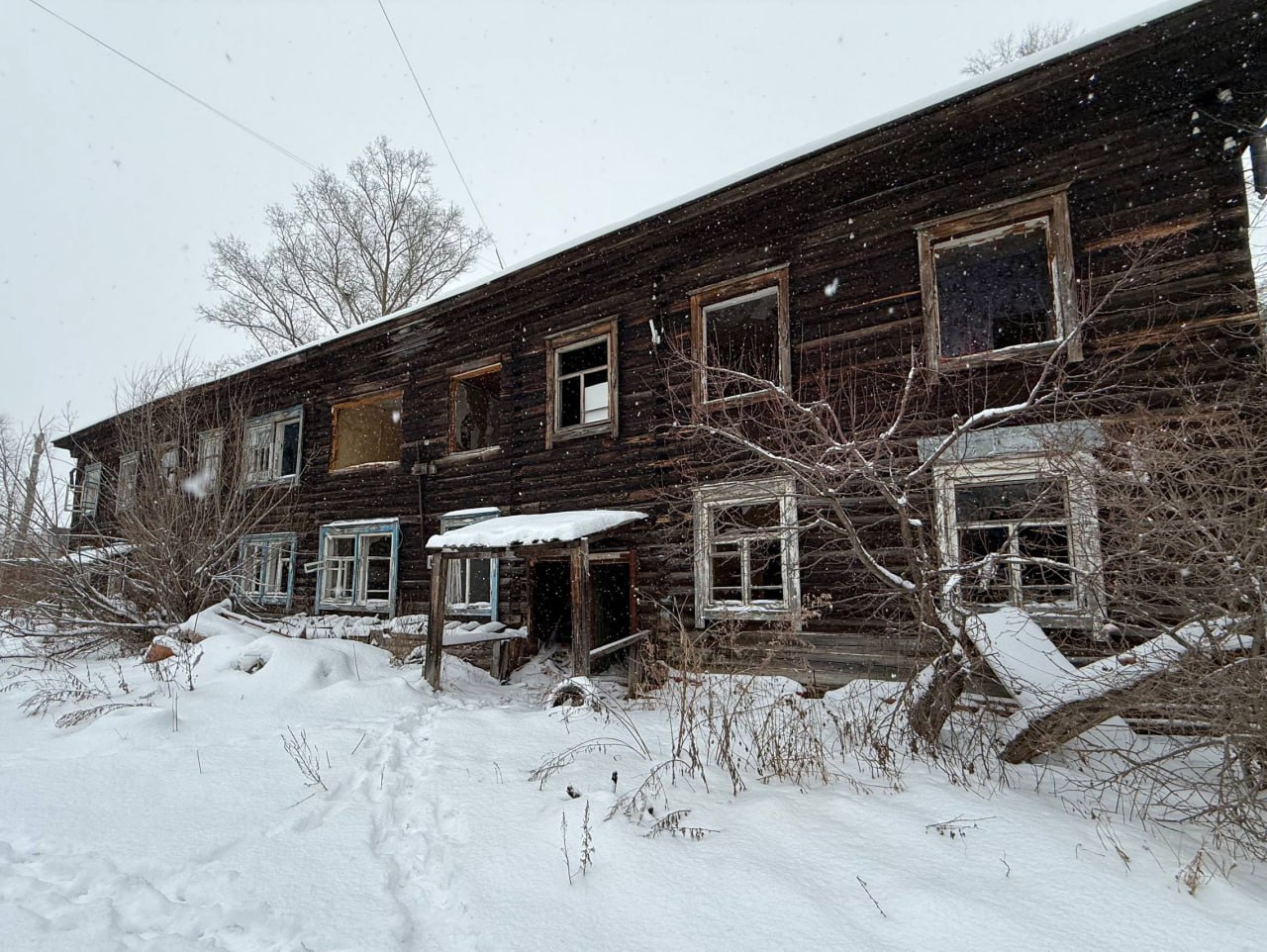 Расселённый аварийный дом придётся снести