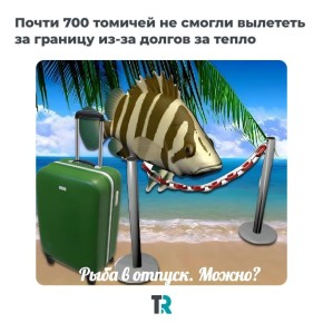 Из-за неуплаты тепла — не пустили в тепло зарубежных курортов
