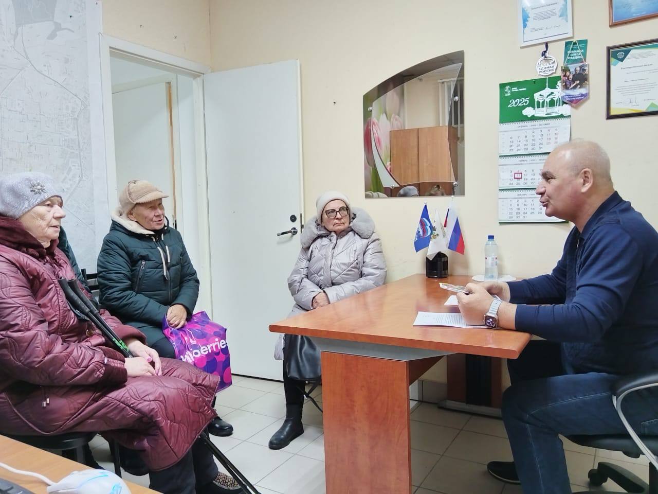 Игорь Морозов провел прием граждан