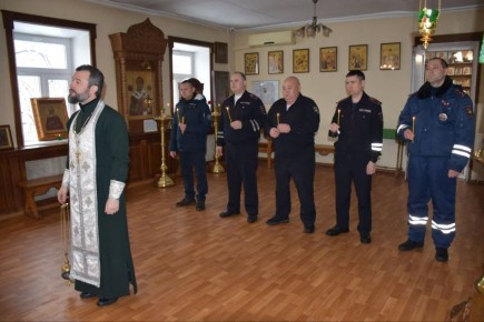 В преддверии Всемирного дня памяти жертв дорожно-транспортных происшествий в храме прп