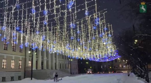 Уже совсем скоро! На Новособорной проверяют работу «звёздного неба»