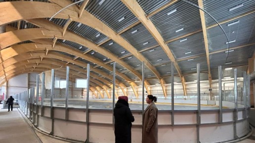 Ледовый корт откроют в декабре в Асиновском районе