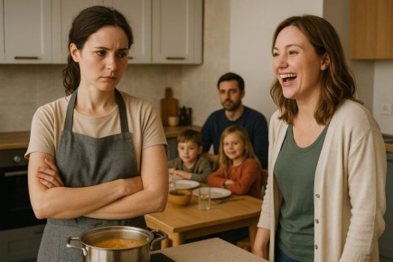 Сестры на кухне: как простой ужин стал символом перемен