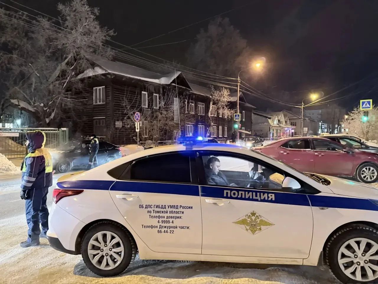 Сотрудники Госавтоинспекции проверяют как томичи соблюдают правила перевозки детей!