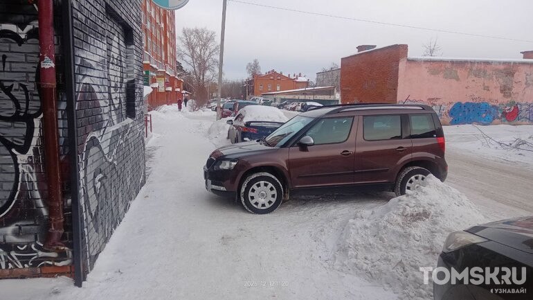 Мастера томской парковки: человеческий фактор или «холодная» месть Мастера томской парковки: человеческий фактор или «холодная» месть