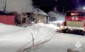 #Официально. Томские огнеборцы ликвидировали пожар в жилом доме Сообщение о возгорании жилого дома по улице 1-й Гаражной в селе Курлек Томского района поступило вчера в 20:57