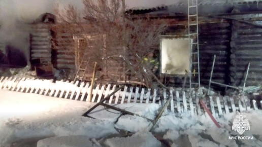 4 ребенка и 5 взрослых спаслись из горящего дома в томском селе