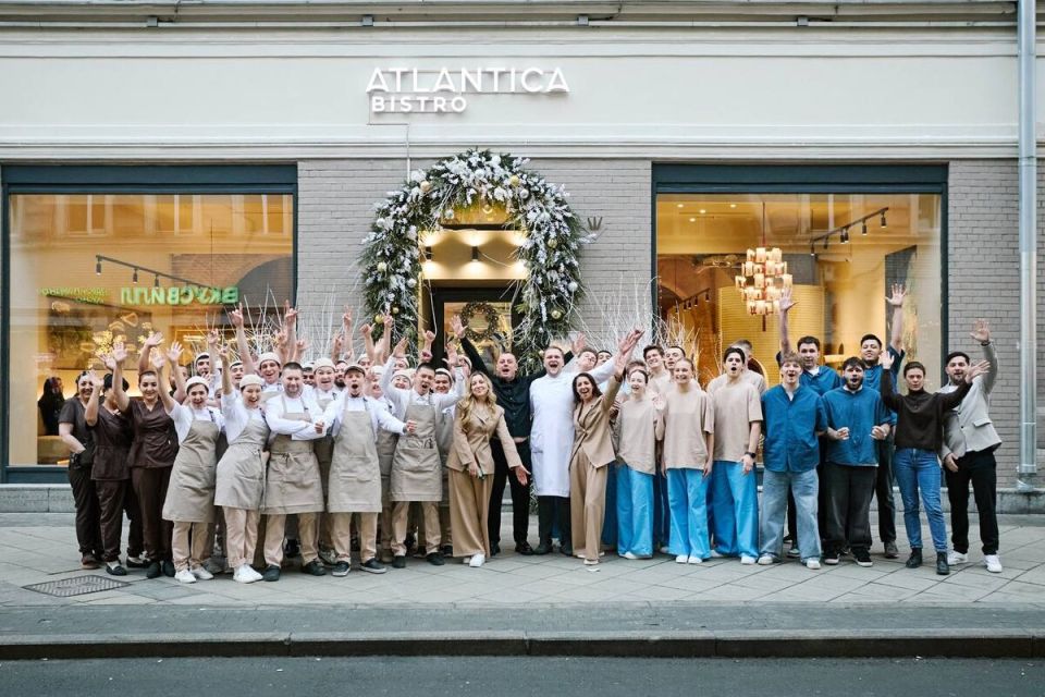 Новый Atlantica Bistro на Мясницкой улице: свежие морепродукты с душой
