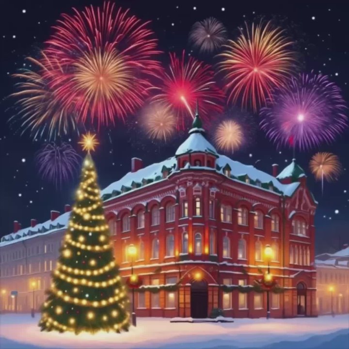 Дорогие томичи!. От имени депутатов Думы города Томска поздравляем вас с наступающим Новым годом - 2026! Томск - удивительный город