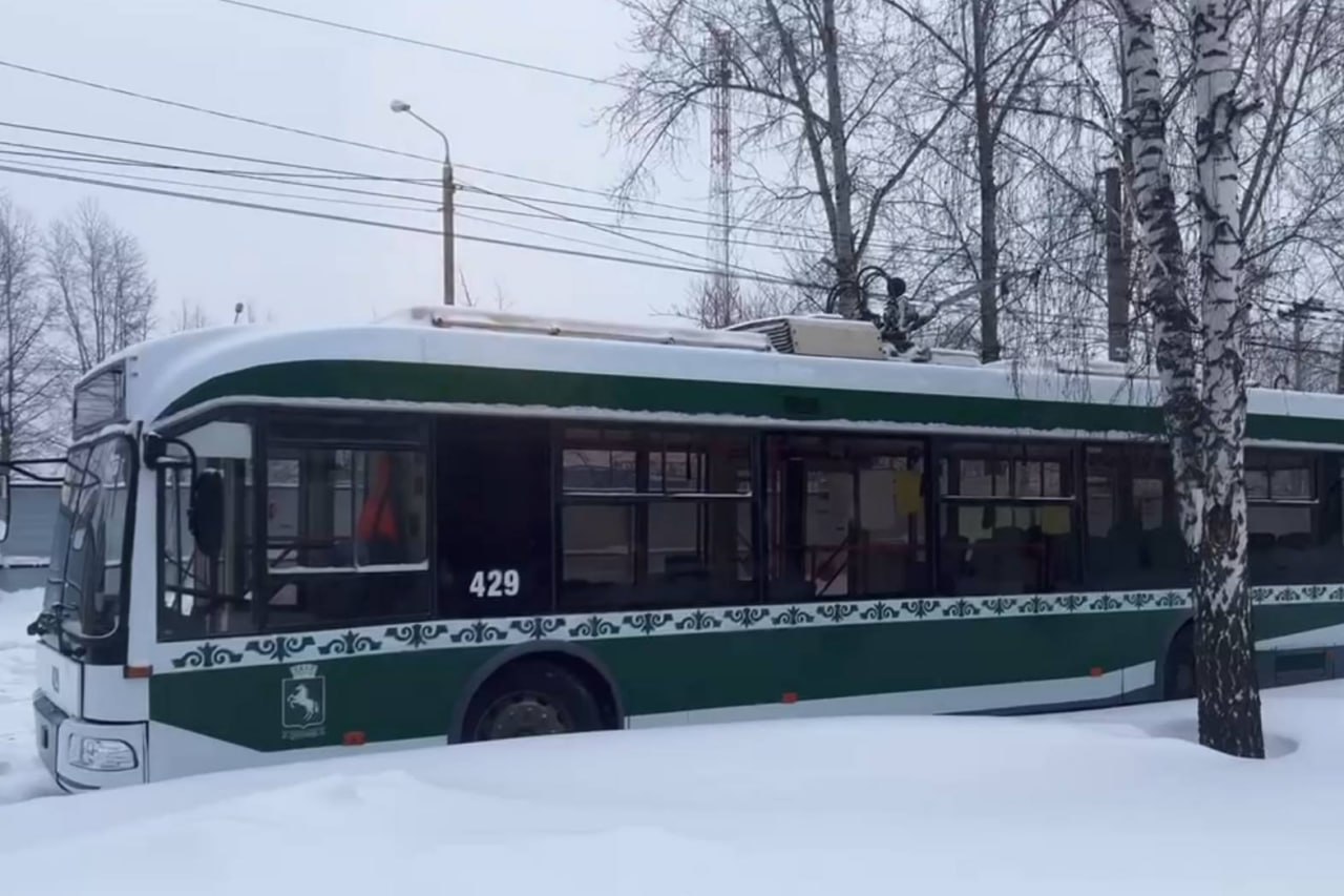 Первый троллейбус в дизайн-коде Томска готов к выходу на линию