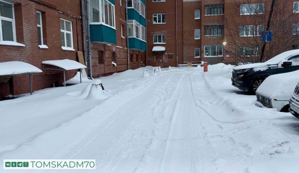 Дмитрий Махиня выделил дополнительные средства на вывоз снега в Томске