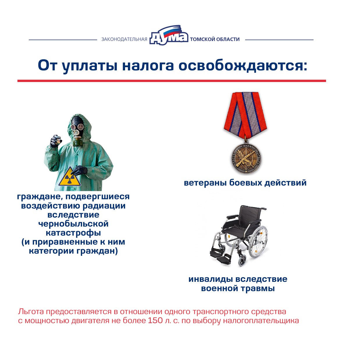 Льготы плательщикам транспортного налога, установленные законами Томской области Льготы плательщикам транспортного налога, установленные законами Томской области