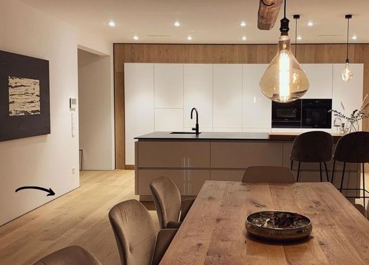 Современные полы: почему плинтус устарел