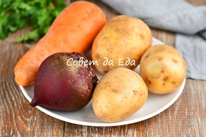 Необычный гарнир: Овощной винегрет за 25 минут