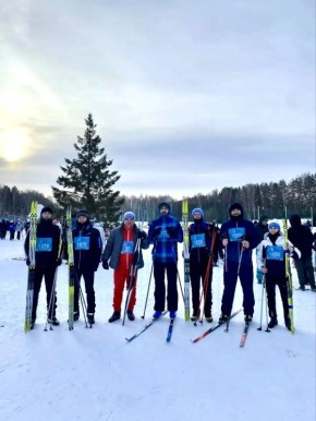 В Томской области сотрудники полиции приняли участие в 44 открытой Всероссийской массовой лыжной гонки «Лыжня России — 2026»