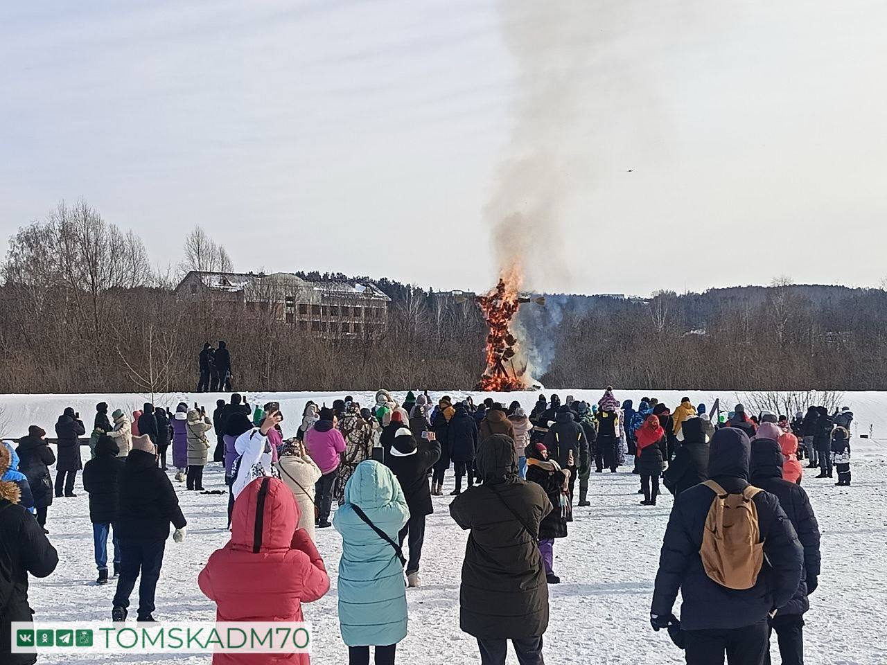 Масленица с конным клубом прошла в Томске Масленица с конным клубом прошла в Томске