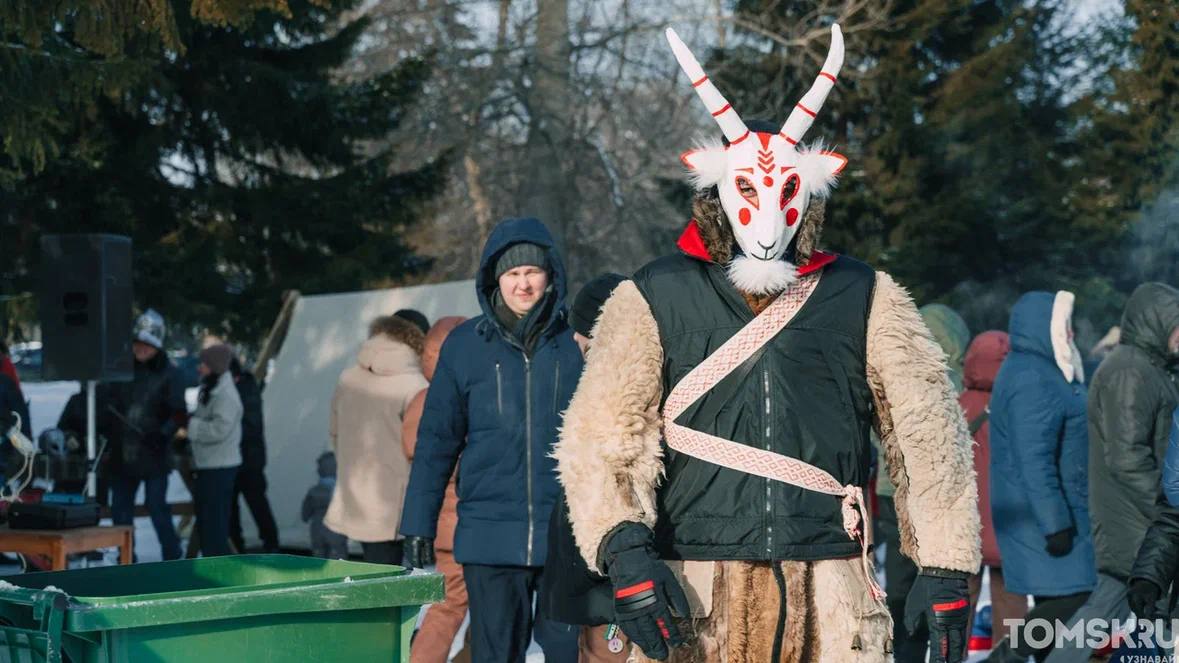 В Томске отпраздновали последний день Масленицы в Городском саду В Томске отпраздновали последний день Масленицы в Городском саду