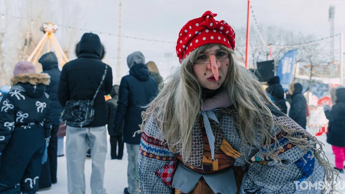 В Томске отпраздновали последний день Масленицы в Городском саду В Томске отпраздновали последний день Масленицы в Городском саду