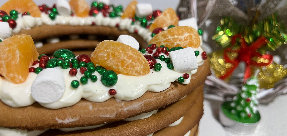 Нежный медовик, который украсит ваше Рождество