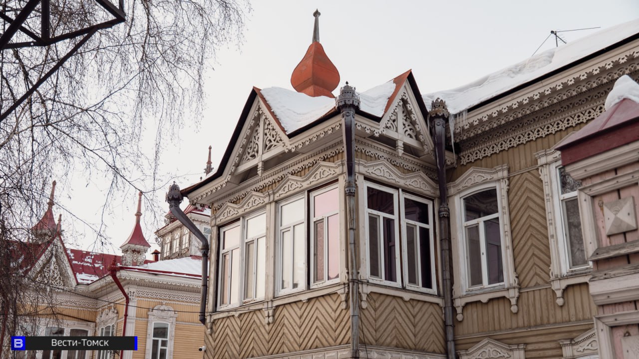 Улица превращается в музей: деревянное кружево Томска — фоторепортаж Улица превращается в музей: деревянное кружево Томска — фоторепортаж