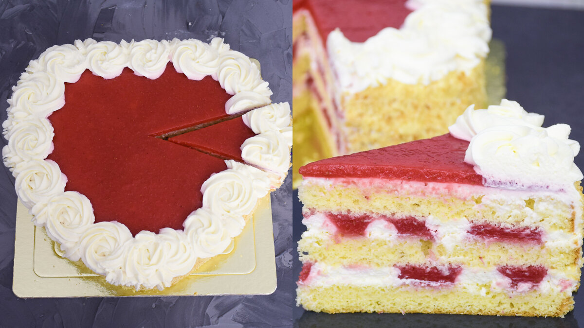 Шедевр домашней кондитерки: торт «Сердце» для любого торжества