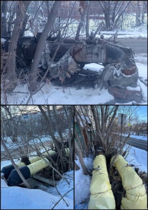 По требованию прокуратуры Советского района г. Томска отремонтирован аварийно опасный участок теплотрассы