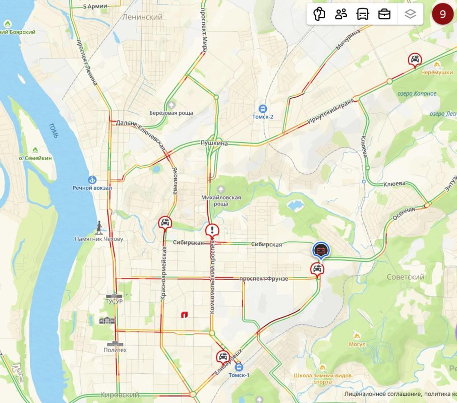 ������ ����� � 9-�������� ������� � ����� �������