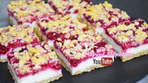 Кулинарное волшебство: нежные творожные пирожные с ягодами