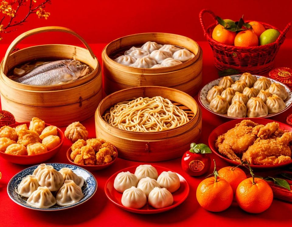 Традиционные блюда китайского Нового года и их символика