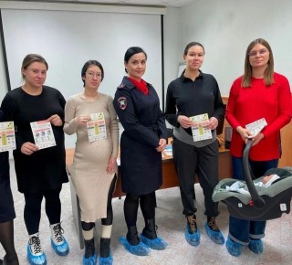 Инспекторы отделения пропаганды Госавтоинспекции провели тренинг